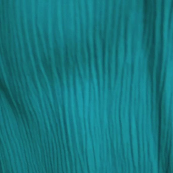 Alfred Dunner Teal 2 Piece Textured Pants Suit. Size 16 Top / 14 Pants. NWOT - Picture 4 of 13